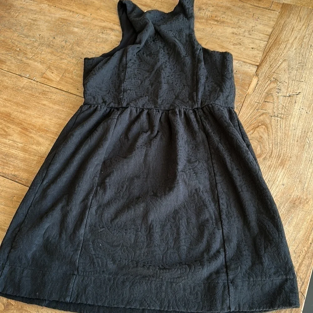 Free People Black Fit & Flare Dress – Size Small